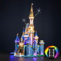 Upgraded Light Kit Compatible with Lego Castle Building Lighting Kit Lights Decoration Compatible with Lego 43222 (Model Not Included)