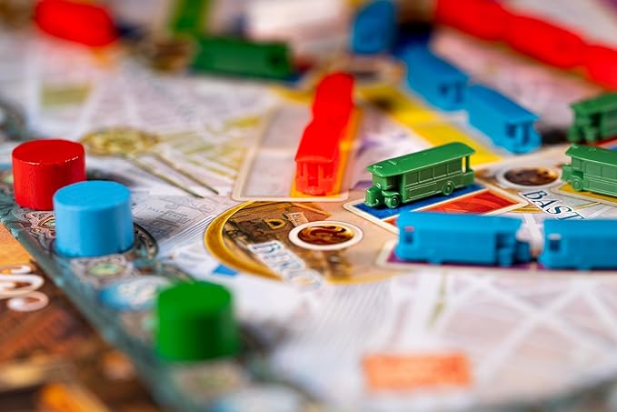 Asmodee Ticket to Ride Paris Board Game - Train Route-Building Strategy Game with Detailed Parisian Buses Fun Family Game for Kids &amp Adults Ages 8+ 2-4 Players 10-15 Min Playtime