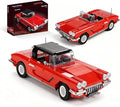 Car Model Building Set Compatible with Lego Car 1285 PCS Removable Roof Design Steering Linkage System Creative Building Toy Halloween Decoration for Teens &amp Adults 14+