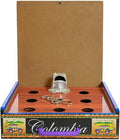 2-in-1 Traditional Colombian Board Game – Sapo (Frog Toss) &amp Parqués Portable Set with Dice and Pawns – Adult Social Game