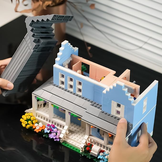 Gilmore House Building Set Compatible with Lego for GirlsArchitecture Building House Kit for Women DecorGirls Christmas Birthday Gifts 1559 pcs