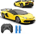 Remote Control Car for Lamborghini Officially Licensed 1:16 Scale Lambo Hobby Rc Cars with Headlight 2.4GHz Race Car Toys for Boy Girl 4-12 Years Old 12Km/h Birthday Gift