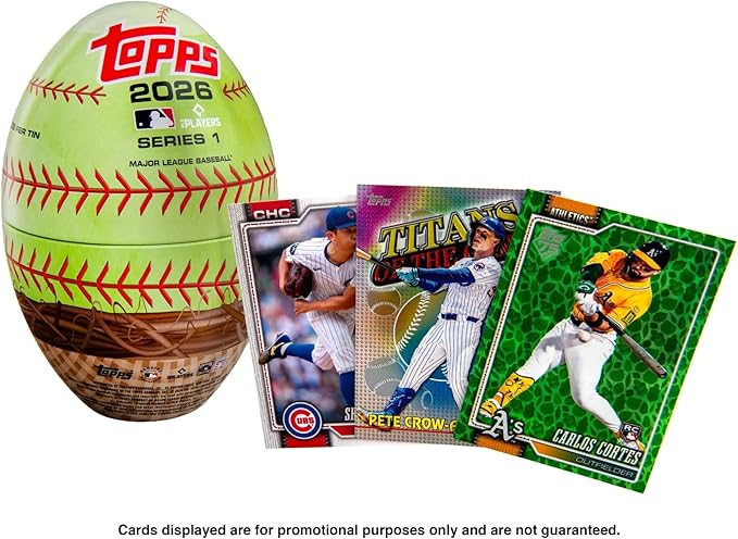 2026 Topps MLB Series 1 Baseball Trading Card Retail Tin - Receive 1 at Random!