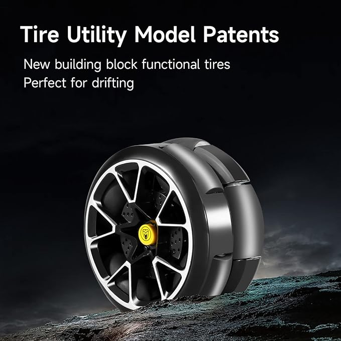Super Car Building Kits - with Easy Drifting Wheels Remote Control Function Electric Gull-Wing Doors - Collectible 1:10 Scale Model Technique Car Building Blocks Set for Adults (2277 PCS)