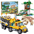 Mesiondy Dinosaurs Building Blocks Set Dinosaur Toys for Age 8-14 YearsDinosaur Park World Birthday Gifts for Boys and Girls (546 Pcs)