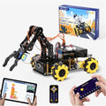 Robotics for Kids Ages 8-12 ACEBOTT Smart Robot Arm Car Kit with 5DOF STEM Toys for Boys Age 8-12 12-16+ ESP32 Arduino/Python/Blockly Coding App &amp Remote Control STEM DIY Gift for Teens &amp