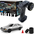 1/43 Mini RC Drift Car 2.4GHz AE86 RTR Full Proportional Remote Control Cars 4WD High Speed Racing Lights Kit and Racing Tires (4306)