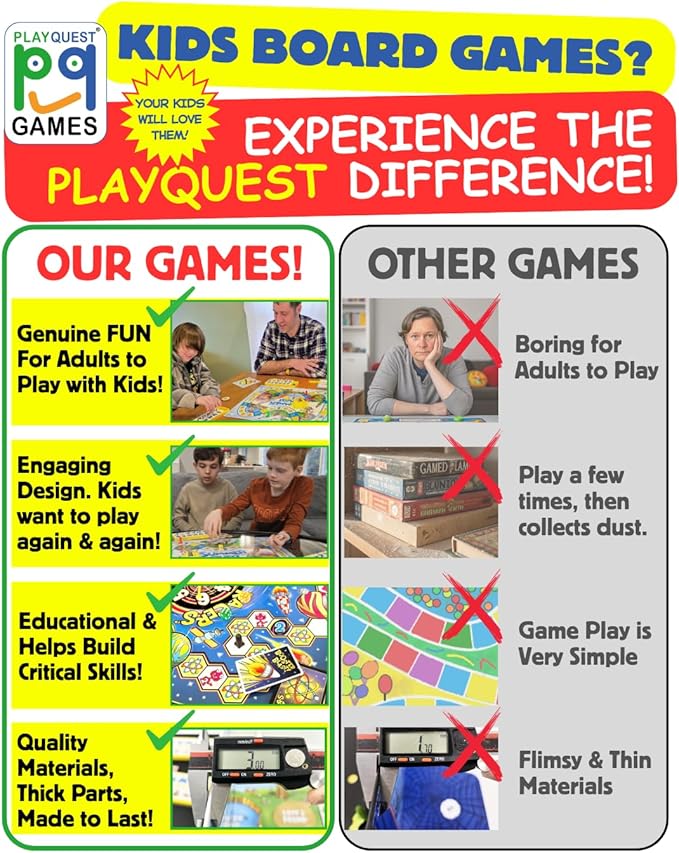 Astro Racers Board Game Fun for Kids and Adults 2-4 Players Ages 5+ Solar System Racing Theme Family-Friendly Strategy Game. Educational &amp Skill-Building.