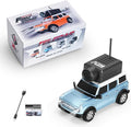 WLtoys Mini RC Car 1:64 Scale FPV RC Drift Car with 720P HD Camera WiFi App Control with Gyro First Person Perspective Mini Racing Toys for Teens and Adults(Blue)
