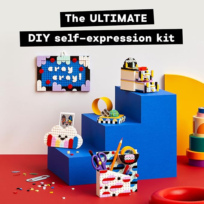 LEGO DOTS Creative Designer Box 41938 DIY Craft Decoration Kit A Wonderful Inspirational Set for Creative Kids New 2021 (849 Pieces)