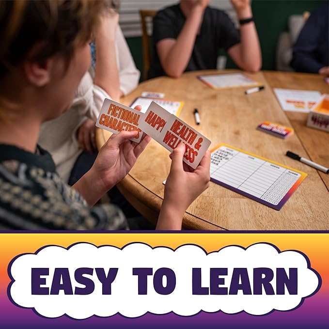 We Go Way Back – Board Games for Adults – Family Games – Party Games - Game Night – Give Clues Cues and Codes - Best Friend Game – Do You Know Your Family and Friends