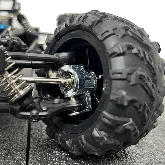 for SCY 16101 16102 16103 16201 16101 Pro 16102 Pro 16103Pro 16201Pro Metal Front Steering Cup Rear Hub Carrier 1/16 RC Car Upgrade Parts RC Accessories(Rear)