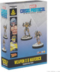 Marvel: Crisis Protocol Weapon X &amp Maverick Character Pack - Tabletop Superhero Game Ages 14+ 2 Players 90 Minute Playtime Made by Atomic Mass Games
