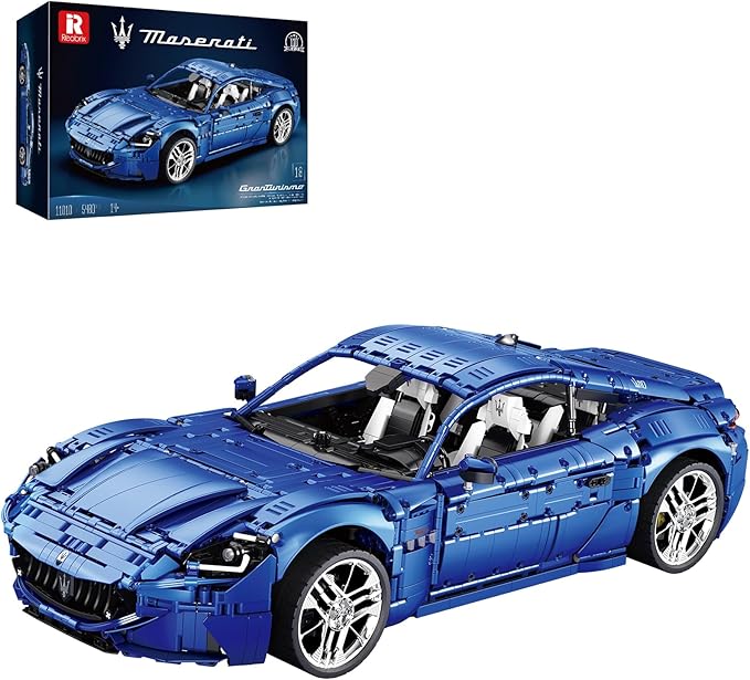 Reobrix Sports Car Building Blocks Set for Adults 1:8 Vehicle Racing Car Toy Model Building Kit for Adult 11010 Creative Gifts for Adults 14+ (5480PCS)