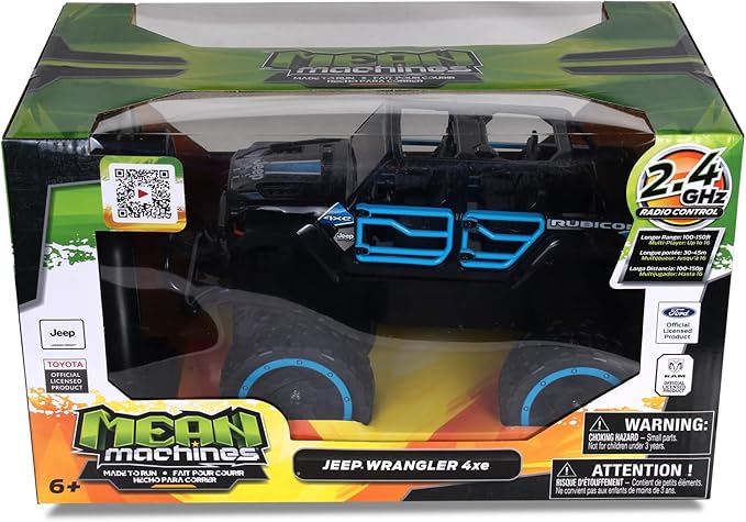 NKOK Mean Machine RC 1/16 Scale Virtual Parent (Wrangler)