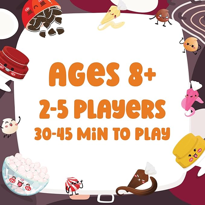 ThinkPsych Secret Recipes - The Sneaky Baking Game for The Whole Family - 2-5 Players - Family Board Games for Kids and Adults - Ages 9+