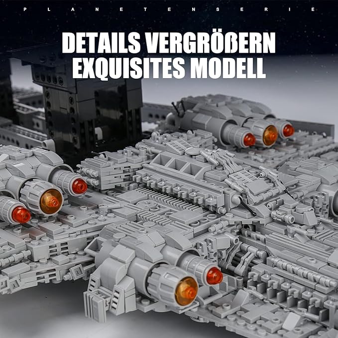13134 Super Star Destroyer Model Ship A New Hope Executor Star Dreadnought Building Toy 7788+Pcs Large Collectible Model Build and Play Awesome Building Kit for Boys and Adult