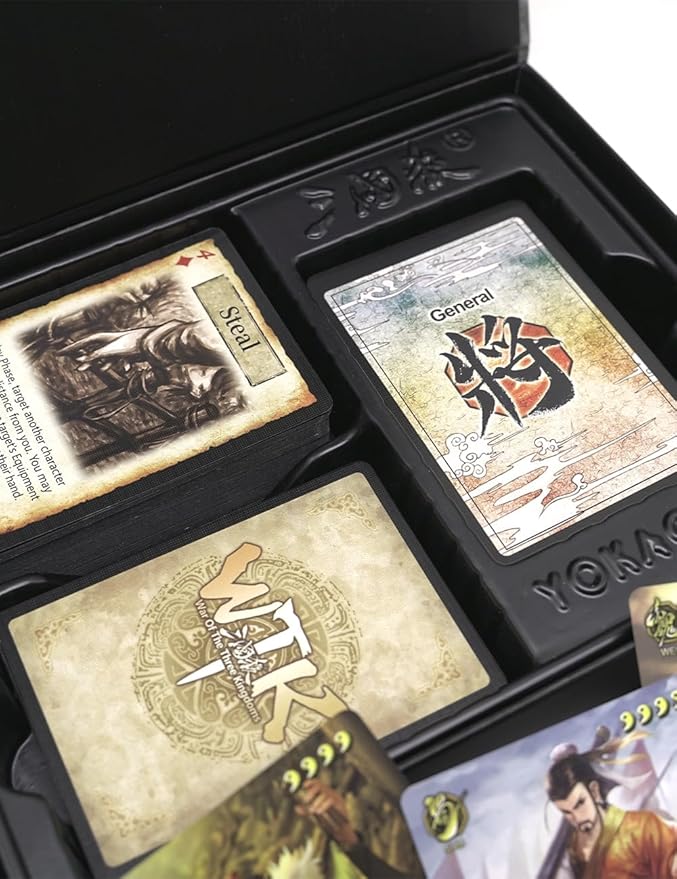 War of The Three Kingdoms sanguosha - Standard Edition Strategy Games Card Board Games for Adults Warlord Game Chinese History 2 to10 Players (Standard Edition)