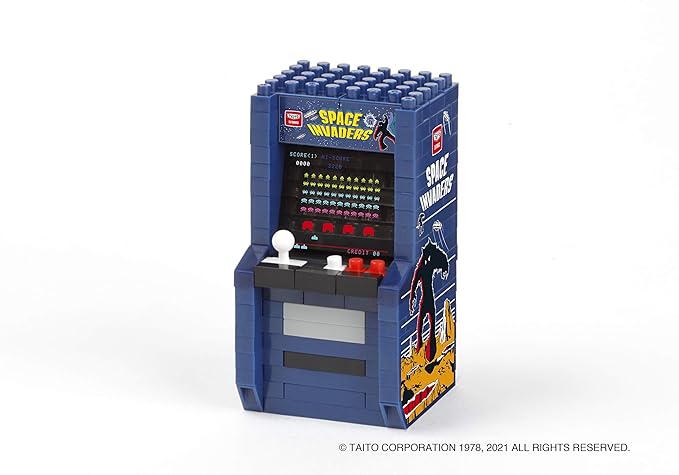 nanoblock - Space Invaders - Space Invaders Arcade Cabinet Character Collection Series Building Kit