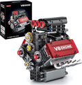 V8 Engine Building SetV8 Engine Model kit that RunBuild Your Own STEM Mini V8 Model Engine Kit with Battery and Motor8-Cylinder Car Engine Building Engineering Toys for Kids Adults(478PCS)