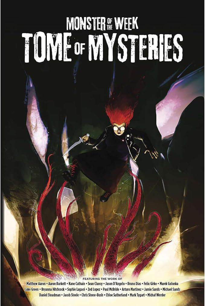 Evil Hat: Monster of The Week: Tome of Mysteries - Hardcover RPG Supplement Book New Mysteries Playbooks &amp Support Tabletop Roleplaying Game