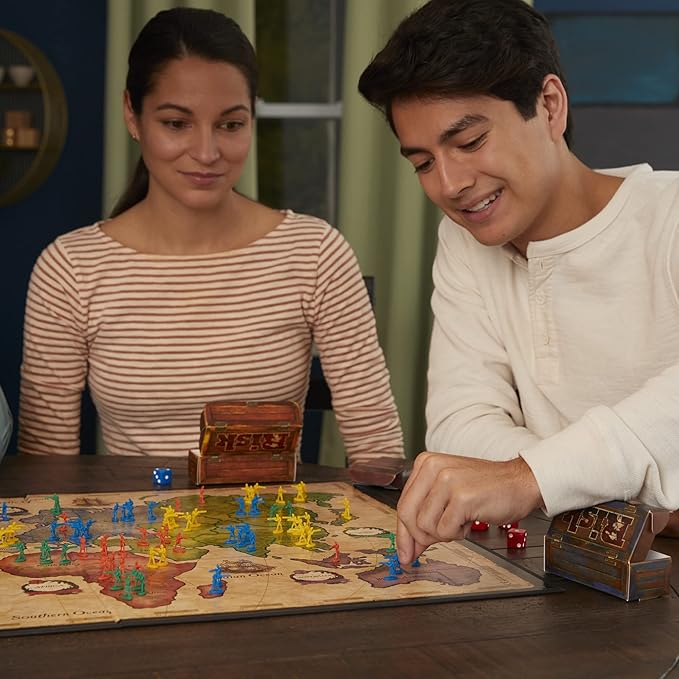 Risk Board Game Strategy Games for 2-5 Players Strategy Board Games for Teens Adults and Family War Games Ages 10 and Up