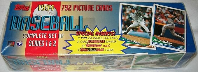 MLB 1994 Topps Factory Set