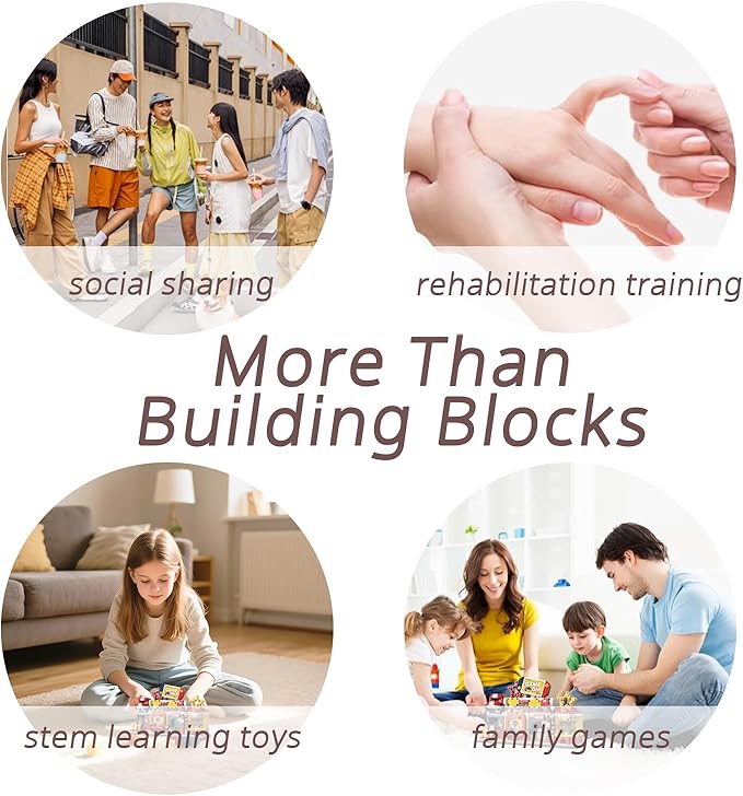 Retro Arcade Building Blocks 925pcs Foldable Architecture Toy Building Set for Adults and Teen Boys Girls- STEM Learning Resources Valentine's Day Home Decoration