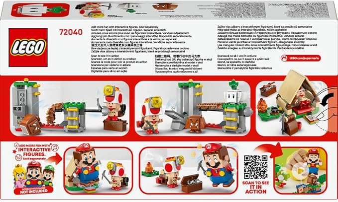Lego 72040 Super Mario Captain Toad Camping Toy Toy Birthday Present Block Educational Boys Girls Children 6 Years 7 Years 8 Years 9 Years Mario Goods Game