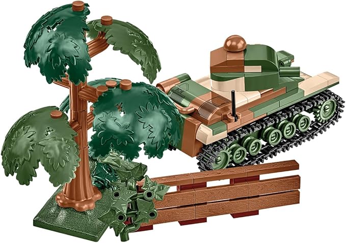 COBI Historical Collection World War II Renault R-35 Light Tank Building Set 93 Pieces