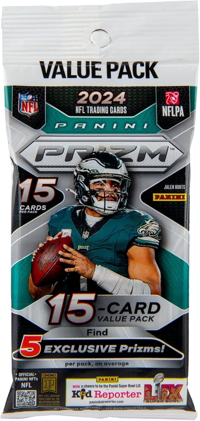 2024 Panini Prizm NFL Football Trading Cards Fat Pack