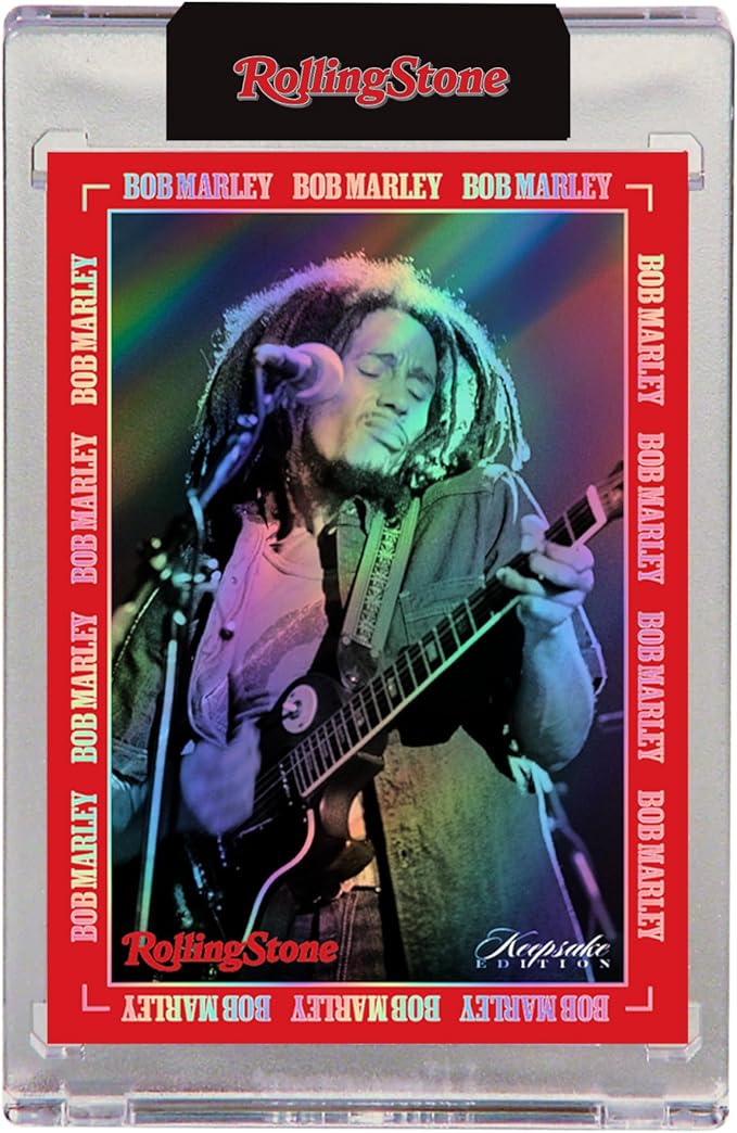 Rolling Stone Bob Marley™ Keepsake Premiere Edition Trading Card - Single Blind Box - Licensed Collectible
