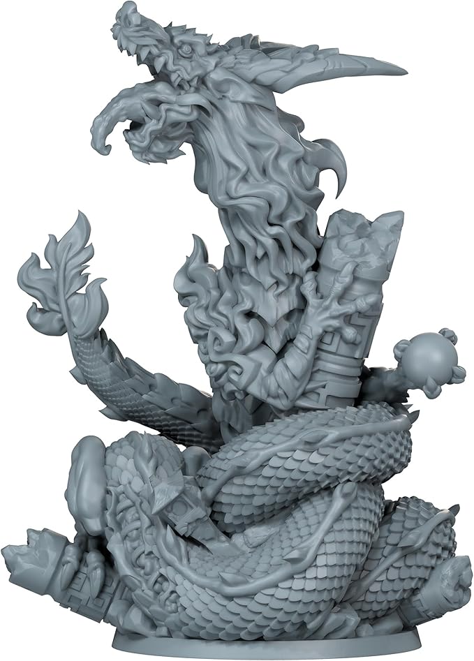 Zombicide White Death: Divine Beasts Abomination Pack - Mythical Creature Expansion Cooperative Strategy Game with Tabletop Miniatures Ages 14+ 1-6 Players 1 Hour Playtime Made by CMON