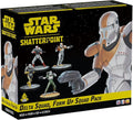 Asmodee Star Wars Shatterpoint Delta Squad Form Up Squad Pack - Includes Boss Fixer Sev &amp Scorch Tabletop Miniatures Strategy Game for Kids and Adults Ages 14+ 2 Players 90 Min Playtime