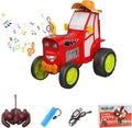 GoolRC Crazy Jumping Car Toys RC Stunt Car with Music Lights Rechargeable Radio Controlled Rocking Cars Toy Christmas Birthday Gift for Teen (Red)