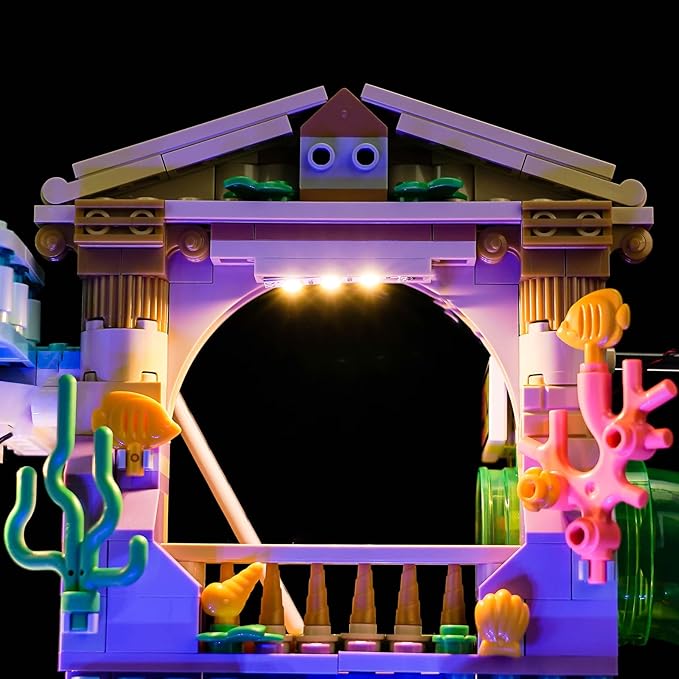 Upgraded Led Light Kit for Lego Heartlake City Water Park Building Set Compatible with Lego 42630 (Model Not Included)