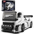 Mould King 10036 Tractor Truck Building Set MOC City Semi Truck Building Blocks Set to Build Gift for Age 14+/Adult Collections Enthusiasts(1604+ Pieces Static Version)