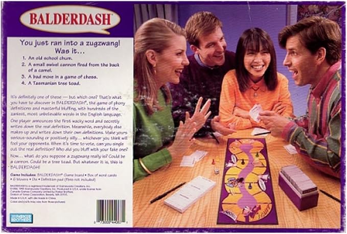 Balderdash The Hilarious Bluffing Game (1995) by Bladerdash