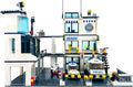 General Jim's Police Station and Jail Building Blocks Set - Multi-Level City Set with Police Vehicles Guard Lookout and Command Center - Compatible with Major Brick Building Brands