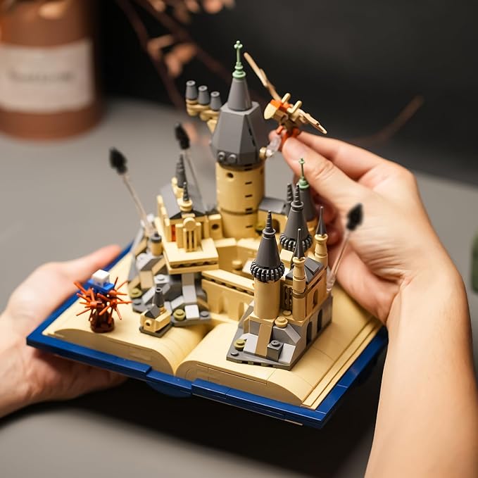 Castle Book Building Set Compatible with Lego for AdultsMedieval Modular House Building Kit for Boys and Girls ChristmasHalloweenBirthday Gifts 727 pcs