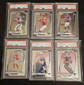 Football Cards - Graded Card Guaranteed Pack - 10 Cards - 5 Rookies - 1 Graded Card - Stars