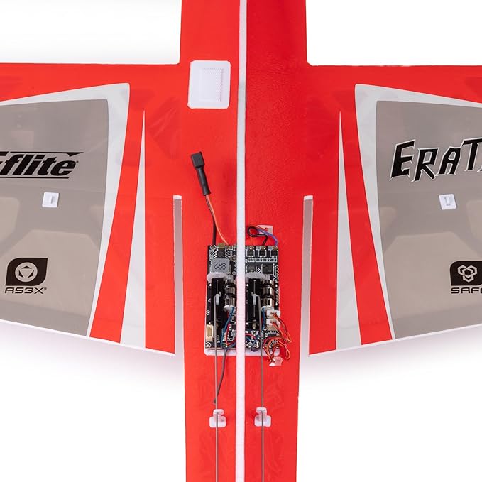 E-flite RC Airplane UMX Eratix 3D FF (Flat Foamy) 450mm BNF-Basic (Transmitter Battery and Charger Not Included) and Safe EFLU02050