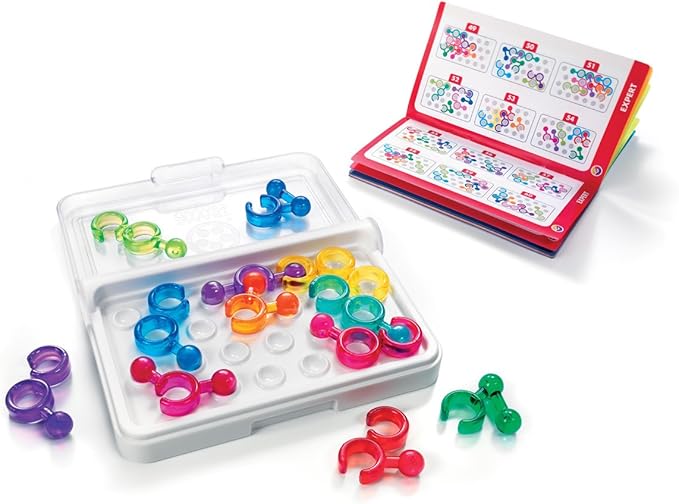 SmartGames IQ Bundles Link Series: IQ Link &amp IQ Stars 240 Challenges for Ages 6-Adult