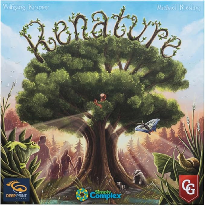 Capstone Games: Renature Strategy Board Game Transform The Polluted Valley Into a Thriving Ecosystem Easy to Follow Rules Ages 14 and Up