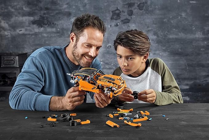 Technic Chevrolet Corvette Zr1 Replica 2 in 1 Collectible Car Model Advanced Construction Set