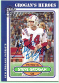 Steve Grogan 2004 Topps Fan Favorites Autograph #SG - New England Patriots