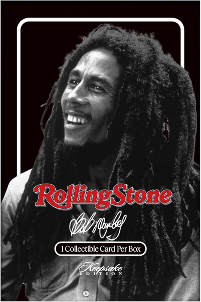 Rolling Stone Bob Marley™ Keepsake Premiere Edition Trading Card - Single Blind Box - Licensed Collectible