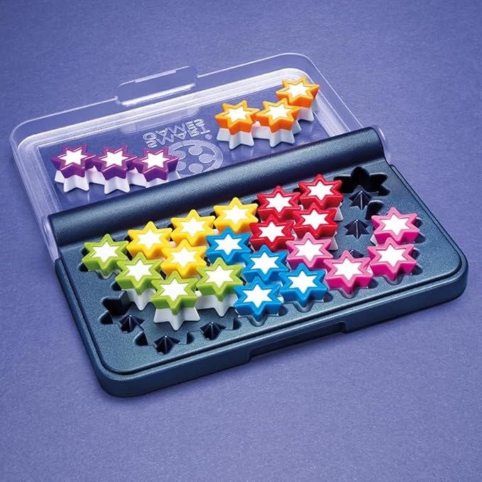 SmartGames IQ Bundles Link Series: IQ Link &amp IQ Stars 240 Challenges for Ages 6-Adult