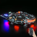 Upgraded Led Light Kit Compatible with Lego Star Wars The Dark Falcon Building Set RC Version Compatible with Lego 75389 (Model Not Included)