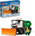 LEGO City Snowplow Truck Building Toy for Kids - Pretend Play Vehicle for Boys &amp Girls Ages 5+ - Toy Truck W/Movable Plow &amp Driver Minifigure - Gift Idea for Birthdays - 60490